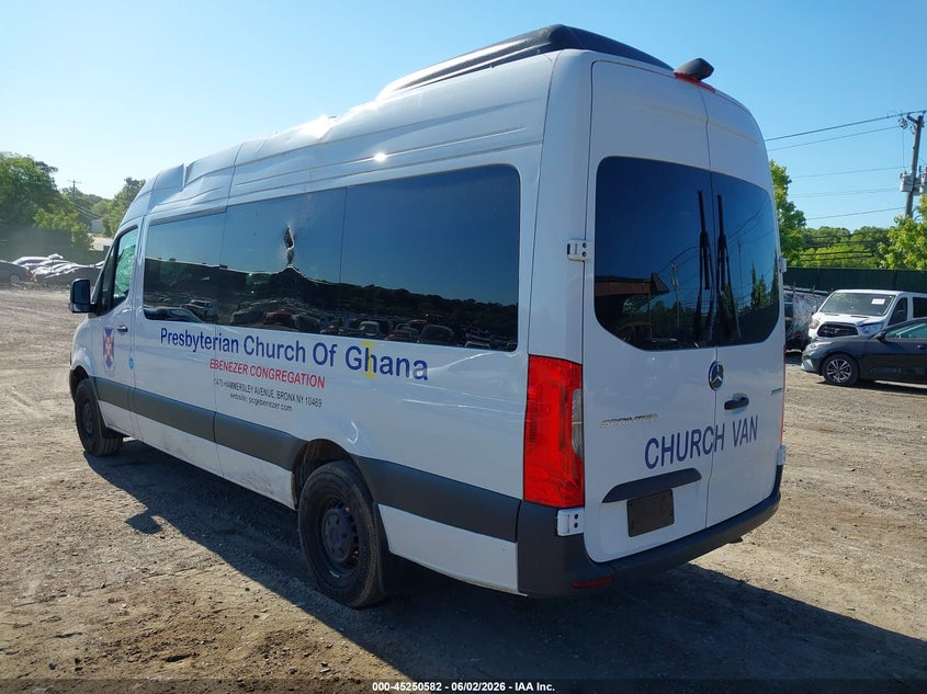 2025 Mercedes-benz Sprinter VIN W1Z4NGHY3ST211451 IAAI salvage auction — FRONT END, Salvage Title, sold $18,100 on 2026-08-25 (photo 3)