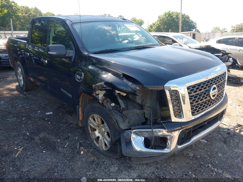 2017 Nissan TITAN VIN 1N6AA1EK6HN554978 IAAI salvage auction — RIGHT FRONT, Salvage Title, sold $2,350 on 2026-07-19 (photo 1)