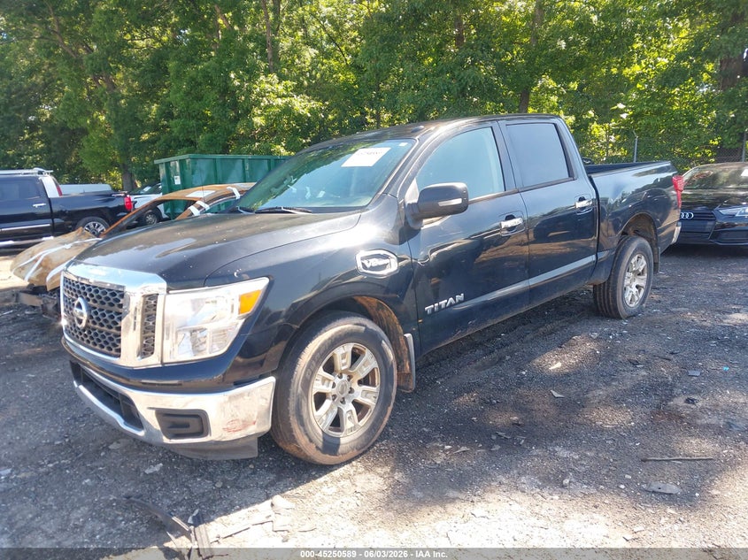 2017 Nissan TITAN VIN 1N6AA1EK6HN554978 IAAI salvage auction — RIGHT FRONT, Salvage Title, sold $2,350 on 2026-07-19 (photo 2)
