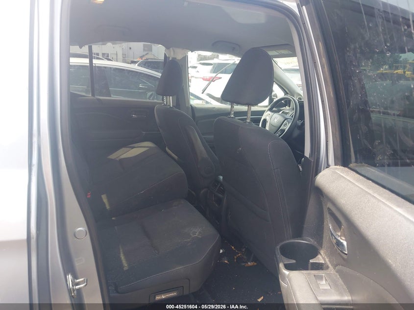 2019 Honda Ridgeline VIN 5FPYK3F1XKB047966 IAAI salvage auction — LEFT SIDE, Salvage Title, sold $7,600 on 2026-07-20 (photo 7)