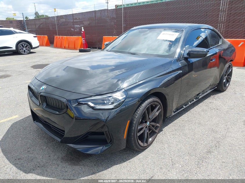 2024 BMW 2er VIN 3MW23CM09R8E53948 IAAI salvage auction — LEFT REAR, Salvage Title, sold $15,500 on 2026-07-27 (photo 2)
