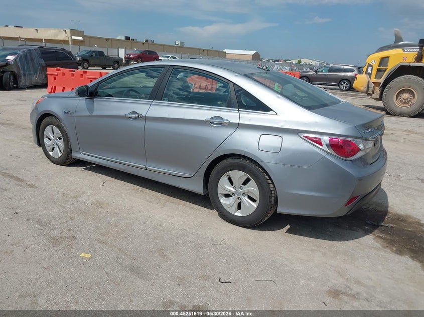 2015 Hyundai Sonata VIN KMHEC4A42FA120693 IAAI salvage auction — HAIL, Salvage Title, sold $2,900 on 2026-07-31 (photo 3)