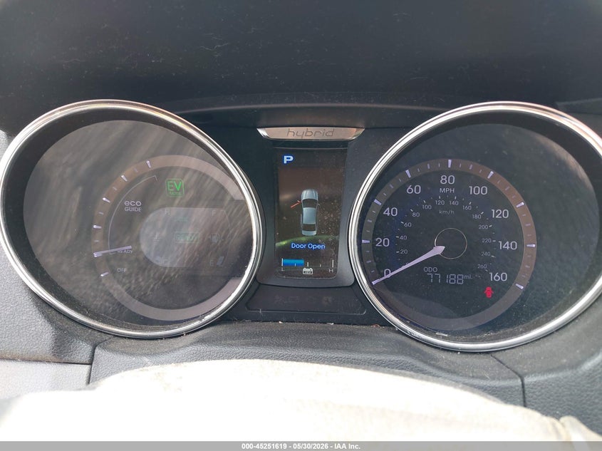 2015 Hyundai Sonata VIN KMHEC4A42FA120693 IAAI salvage auction — HAIL, Salvage Title, sold $2,900 on 2026-07-31 (photo 7)