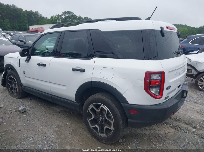 2024 Ford Bronco sport VIN 3FMCR9B66RRE53234 IAAI salvage auction — RIGHT FRONT, Salvage Title, sold $7,400 on 2026-08-18 (photo 3)