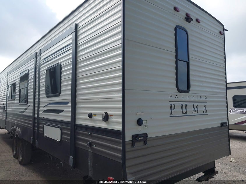 2020 Puma 39d VIN 4X4TPUR27LP084098 IAAI salvage auction — HAIL, Original (Texas), sold $5,300 on 2026-07-08 (photo 3)