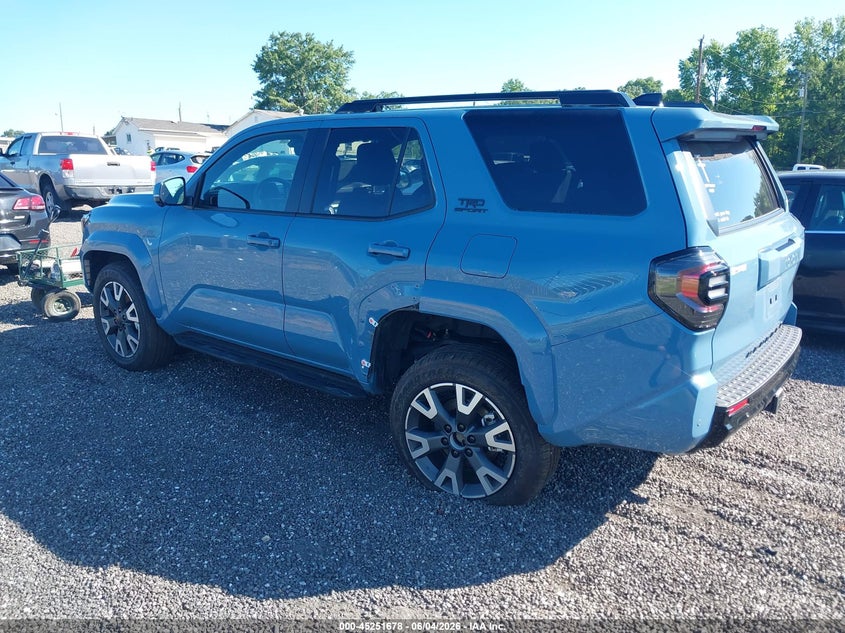 2026 Toyota 4runner VIN JTEVA5BR6T5078765 IAAI salvage auction — SIDE, Salvage Title, sold $26,750 on 2026-07-21 (photo 3)