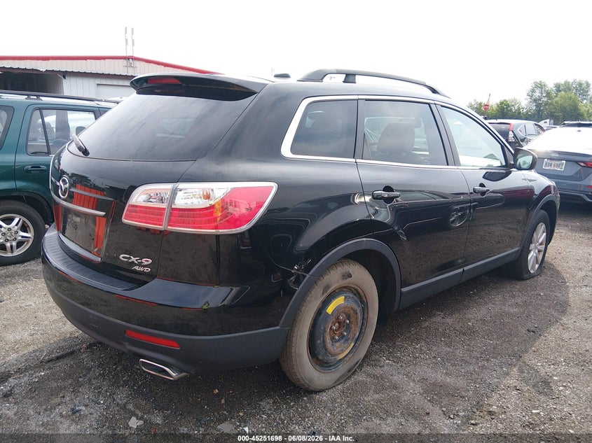 2010 Mazda Cx-9 VIN JM3TB3MA7A0216352 IAAI salvage auction — NORMAL WEAR, Original (Ohio), sold $375 on 2026-07-22 (photo 4)