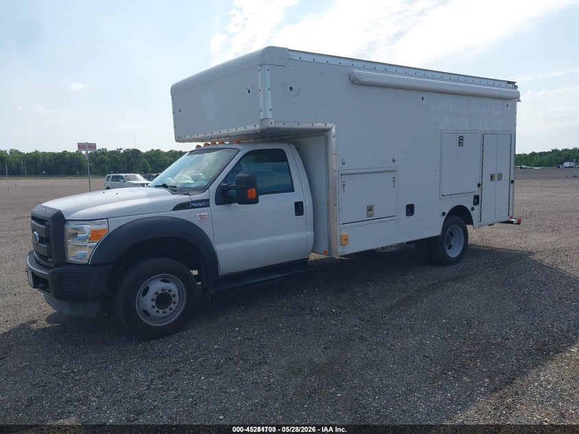 2013 Ford F-550 chassis VIN 1FDUF5GT3DEB00143 IAAI salvage auction — MECHANICAL, SF97 (Maryland), sold $4,650 on 2026-07-21 (photo 2)