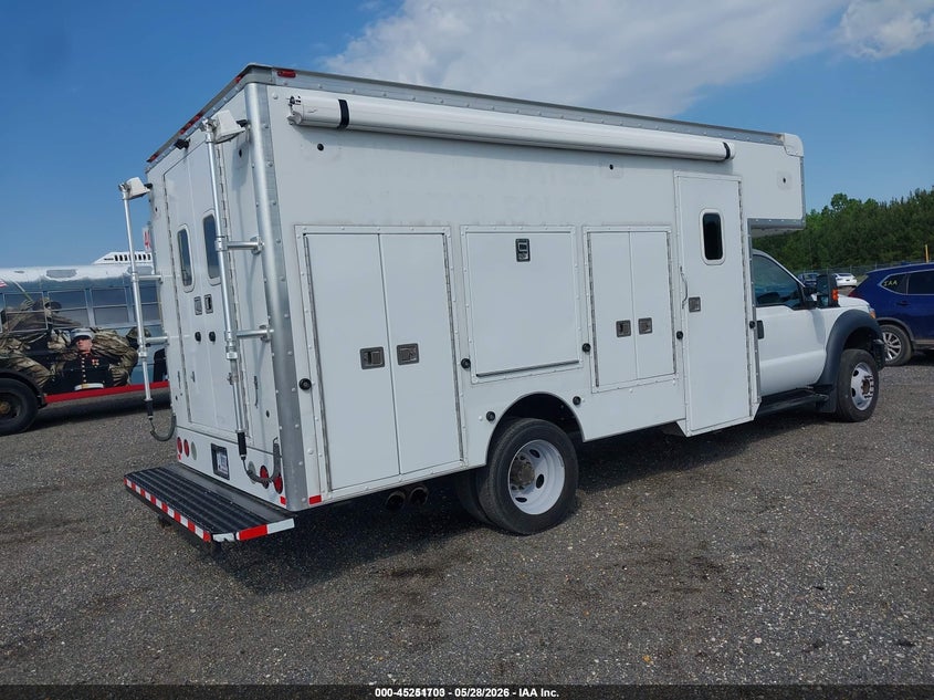 2013 Ford F-550 chassis VIN 1FDUF5GT3DEB00143 IAAI salvage auction — MECHANICAL, SF97 (Maryland), sold $4,650 on 2026-07-21 (photo 4)