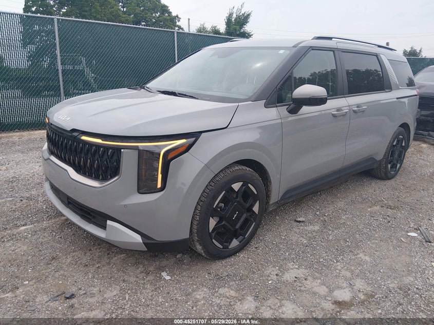 2025 Kia Carnival VIN KNDNC5K34S6458125 IAAI salvage auction — RIGHT SIDE, Salvage Title, sold $14,300 on 2026-07-18 (photo 2)
