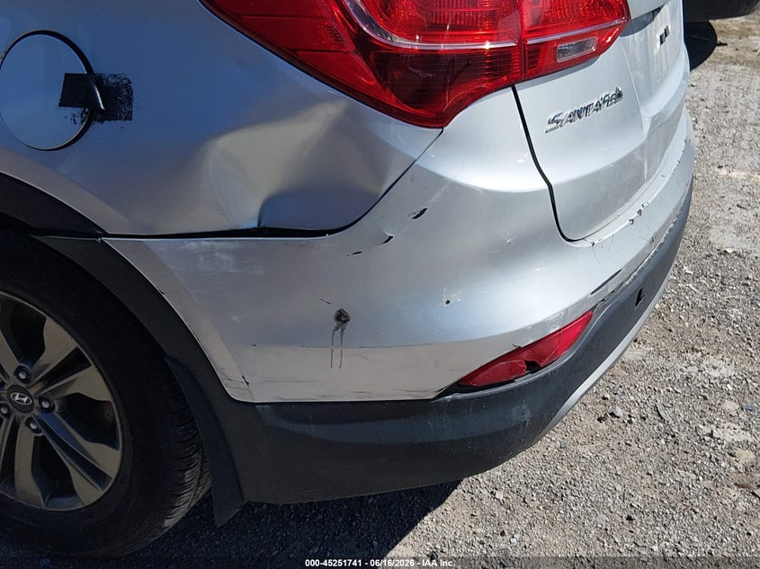 2015 Hyundai Santa fe VIN 5XYZU3LBXFG297050 IAAI salvage auction — NORMAL WEAR, Original (Kentucky), sold $575 on 2026-07-29 (photo 6)