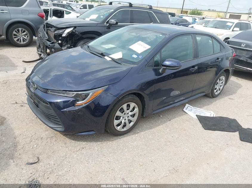 2023 Toyota Corolla VIN 5YFB4MDE7PP072744 IAAI salvage auction — REAR END, Salvage (Texas), sold $5,700 on 2026-07-31 (photo 2)