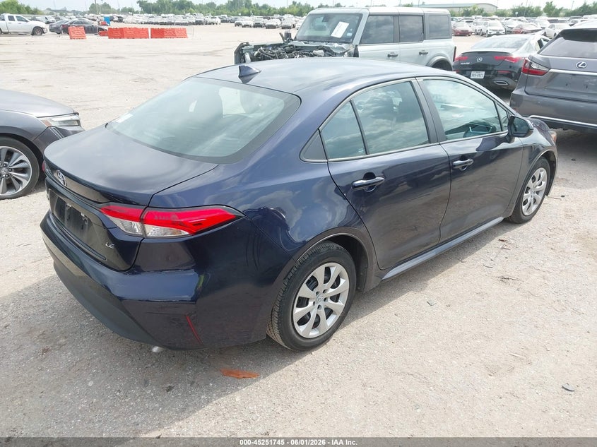 2023 Toyota Corolla VIN 5YFB4MDE7PP072744 IAAI salvage auction — REAR END, Salvage (Texas), sold $5,700 on 2026-07-31 (photo 4)