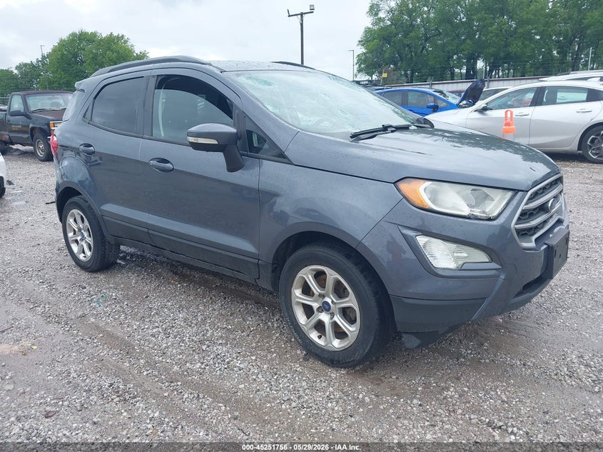 2018 Ford Ecosport VIN MAJ3P1TE1JC176275 IAAI salvage auction — HAIL, Salvage Title, sold $1,450 on 2026-07-30 (photo 1)