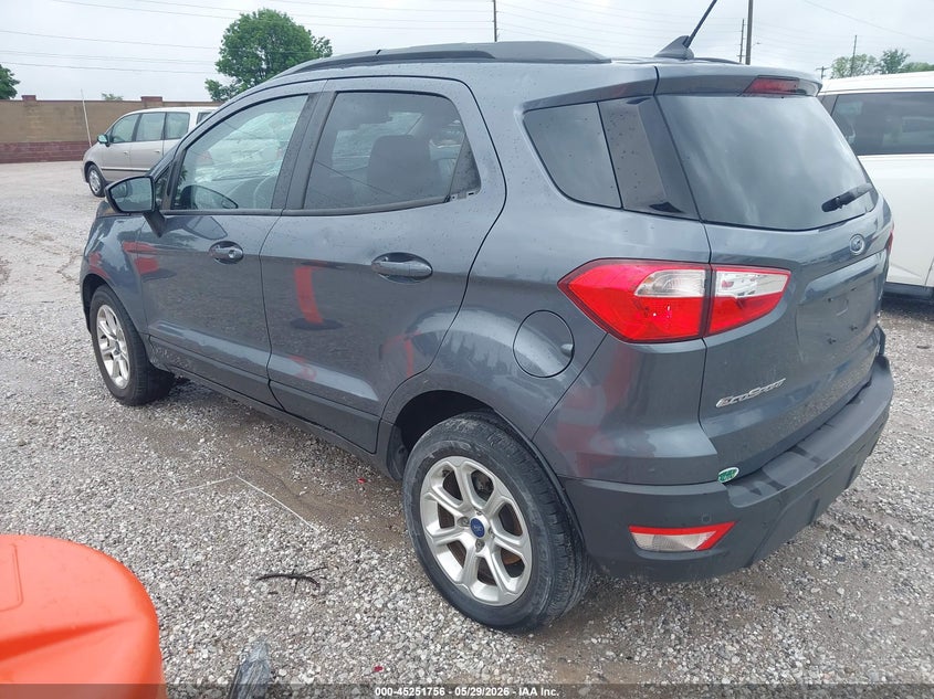2018 Ford Ecosport VIN MAJ3P1TE1JC176275 IAAI salvage auction — HAIL, Salvage Title, sold $1,450 on 2026-07-30 (photo 3)