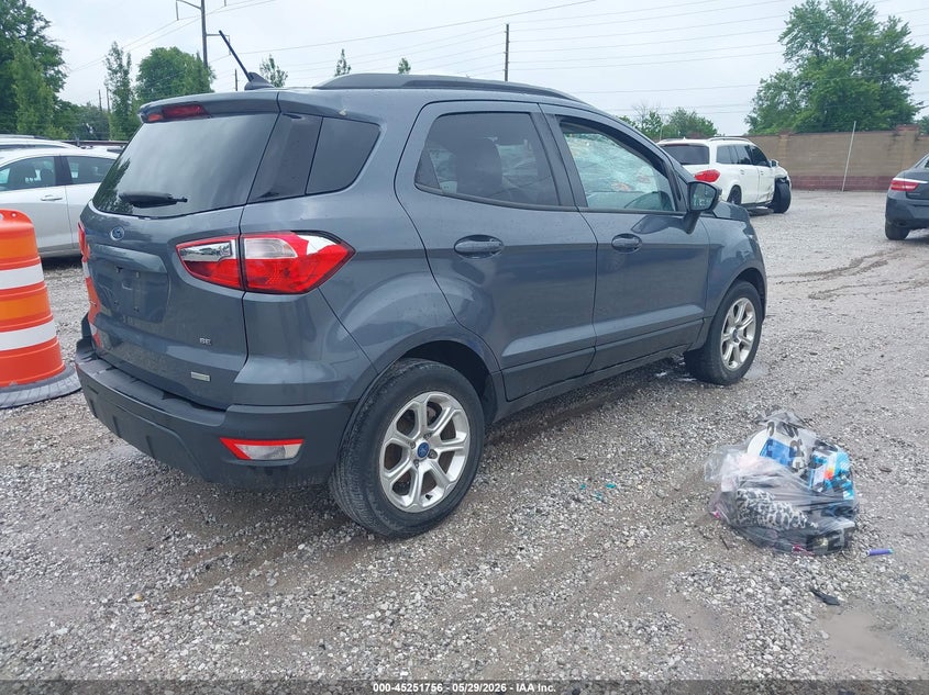 2018 Ford Ecosport VIN MAJ3P1TE1JC176275 IAAI salvage auction — HAIL, Salvage Title, sold $1,450 on 2026-07-30 (photo 4)
