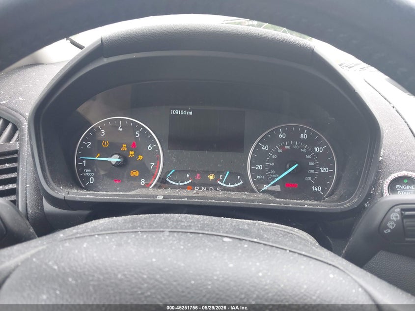 2018 Ford Ecosport VIN MAJ3P1TE1JC176275 IAAI salvage auction — HAIL, Salvage Title, sold $1,450 on 2026-07-30 (photo 7)