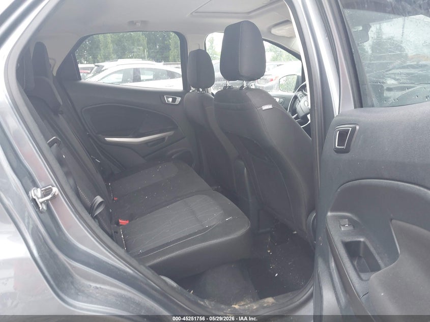 2018 Ford Ecosport VIN MAJ3P1TE1JC176275 IAAI salvage auction — HAIL, Salvage Title, sold $1,450 on 2026-07-30 (photo 8)