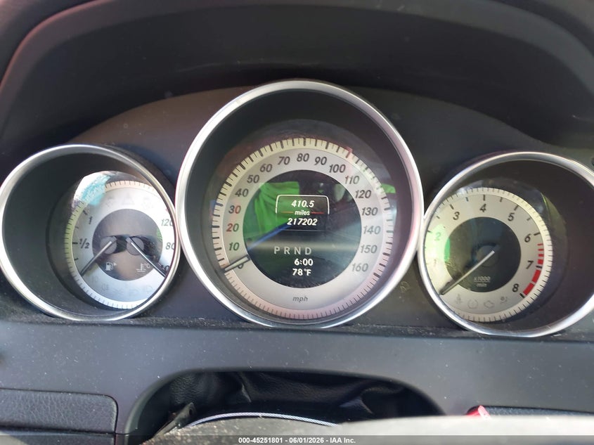2013 Mercedes-benz C-klasse VIN WDDGF8AB3DR252375 IAAI salvage auction — UNKNOWN, Salvage (Alabama), sold $325 on 2026-07-08 (photo 7)