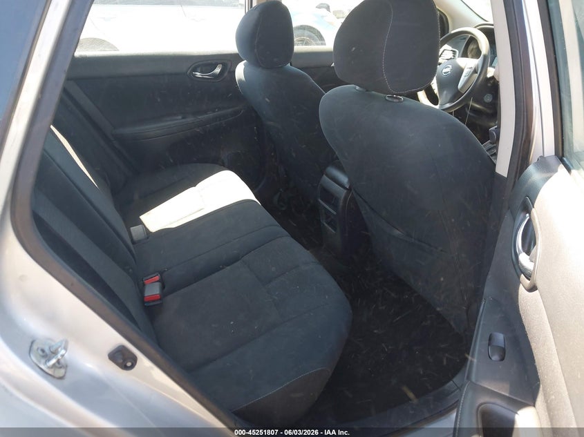 2017 Nissan Sentra VIN 3N1AB7APXHY294238 IAAI salvage auction — NORMAL WEAR, App For Dup Clear (California), sold $350 on 2026-07-09 (photo 8)