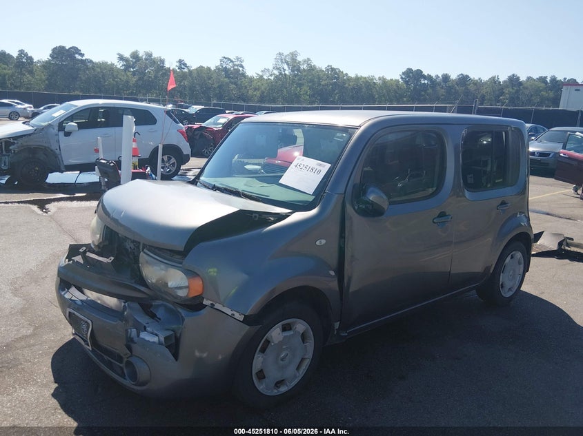 2013 Nissan Cube VIN JN8AZ2KR1DT301385 IAAI salvage auction — FRONT END, Salvage Title, sold $300 on 2026-07-08 (photo 2)