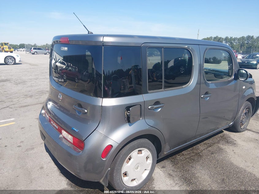 2013 Nissan Cube VIN JN8AZ2KR1DT301385 IAAI salvage auction — FRONT END, Salvage Title, sold $300 on 2026-07-08 (photo 4)