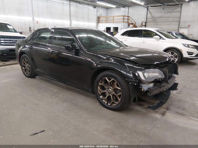 2016 Chrysler 300 VIN 2C3CCAGG5GH262037 IAAI salvage auction — FRONT END, Salvage (Minnesota), sold $25 on 2026-07-09 (photo 1)