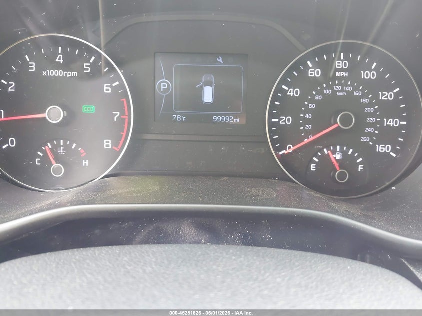 2018 Kia Sportage VIN KNDPMCAC3J7322668 IAAI salvage auction — LEFT REAR, Salvage Title, sold $2,250 on 2026-07-08 (photo 7)