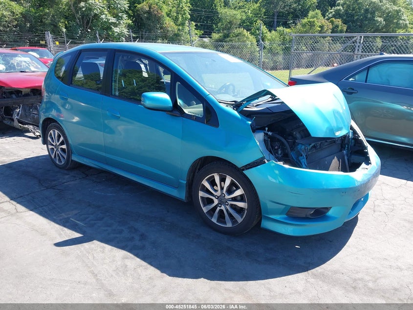 2013 Honda Fit VIN JHMGE8G51DC000950 IAAI salvage auction — FRONT END, Salvage Title, sold $1,600 on 2026-07-09 (photo 1)