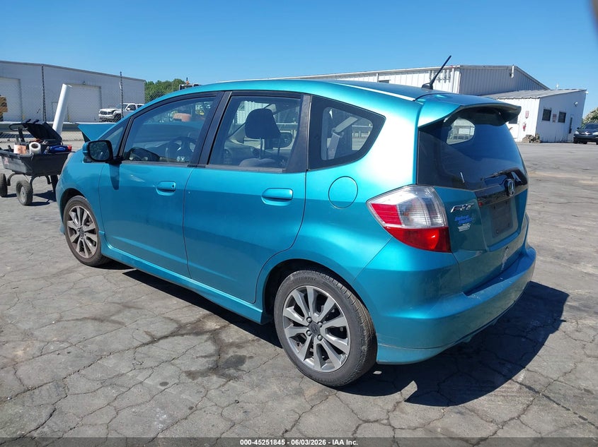 2013 Honda Fit VIN JHMGE8G51DC000950 IAAI salvage auction — FRONT END, Salvage Title, sold $1,600 on 2026-07-09 (photo 3)