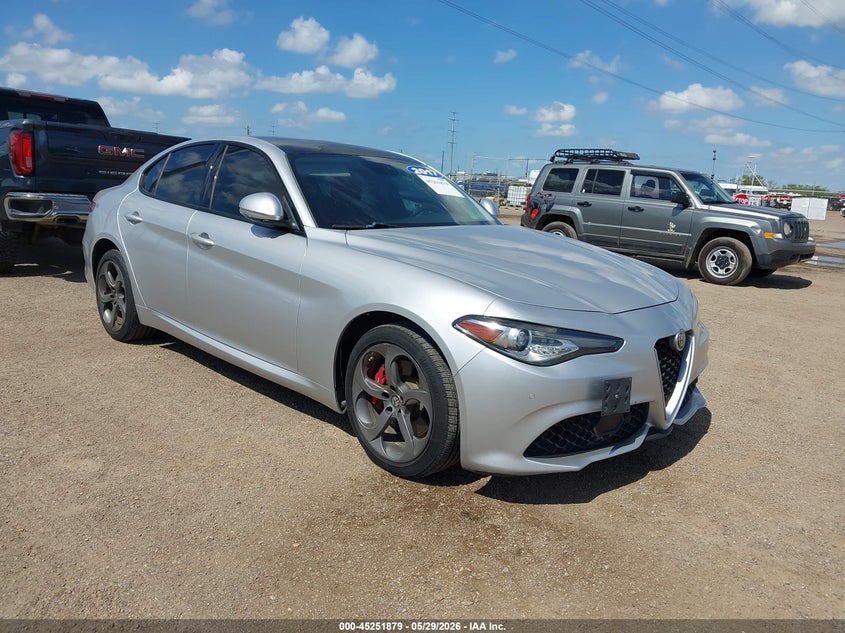 2017 Alfa romeo Giulia VIN ZARFAEEN0H7558108 IAAI salvage auction — UNKNOWN, Salvage Title, sold $7,775 on 2026-07-07 (photo 1)