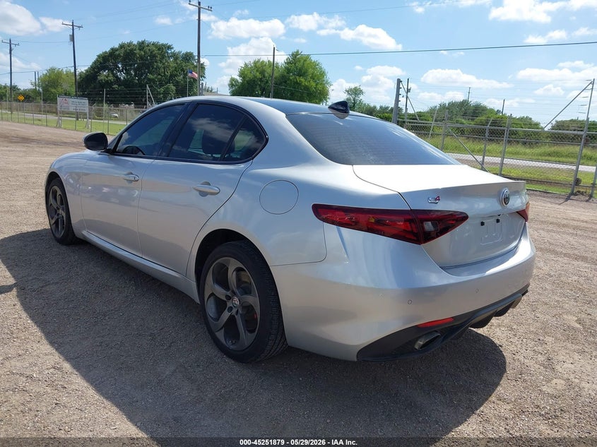 2017 Alfa romeo Giulia VIN ZARFAEEN0H7558108 IAAI salvage auction — UNKNOWN, Salvage Title, sold $7,775 on 2026-07-07 (photo 3)