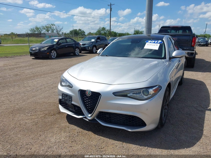 2017 Alfa romeo Giulia VIN ZARFAEEN0H7558108 IAAI salvage auction — UNKNOWN, Salvage Title, sold $7,775 on 2026-07-07 (photo 6)