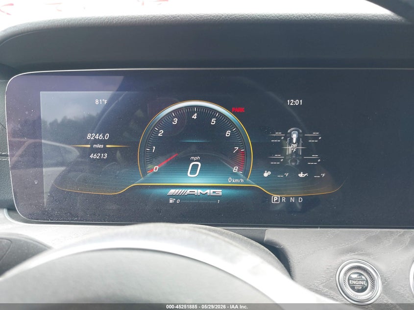 2019 Mercedes-benz VIN WDD7X8JB9KA001479 IAAI salvage auction — FRONT END, Clear (Florida), sold $28,350 on 2026-07-20 (photo 7)
