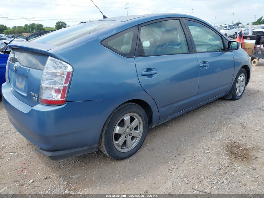 2005 Toyota Prius VIN JTDKB20U857035580 IAAI salvage auction — NORMAL WEAR, Original (Texas), sold $350 on 2026-07-13 (photo 4)