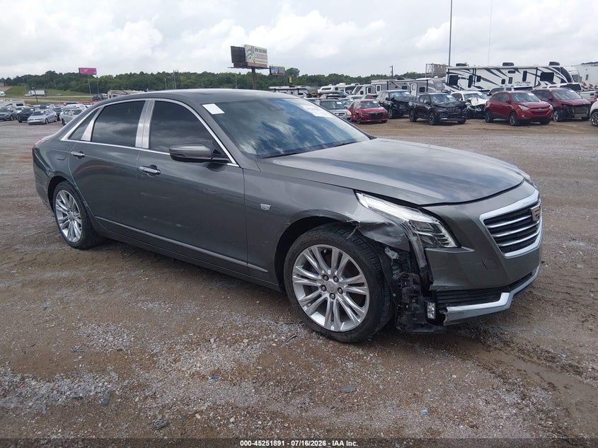 2017 Cadillac Ct6 VIN 1G6KD5RS7HU167218 IAAI salvage auction — RIGHT FRONT, Clear (Oklahoma), sold $7,200 on 2026-07-22 (photo 1)