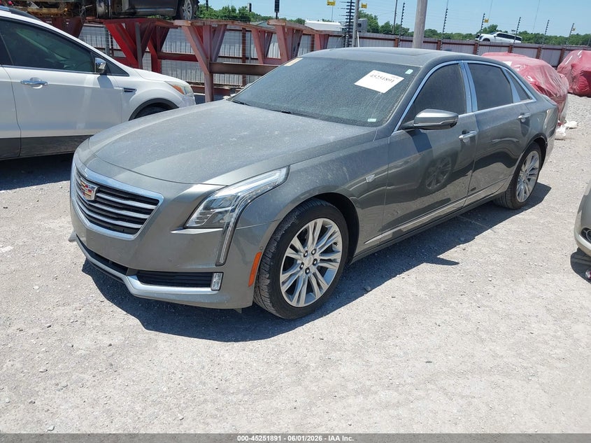 2017 Cadillac Ct6 VIN 1G6KD5RS7HU167218 IAAI salvage auction — RIGHT FRONT, Clear (Oklahoma), sold $7,200 on 2026-07-08 (photo 2)
