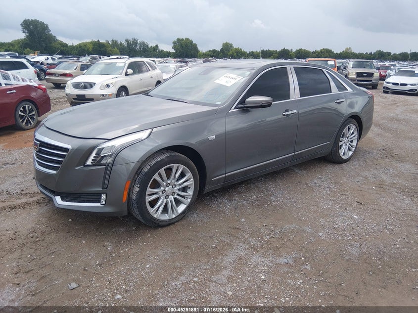 2017 Cadillac Ct6 VIN 1G6KD5RS7HU167218 IAAI salvage auction — RIGHT FRONT, Clear (Oklahoma), sold $7,200 on 2026-07-22 (photo 2)
