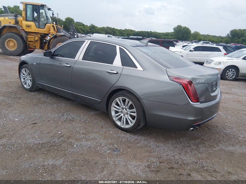 2017 Cadillac Ct6 VIN 1G6KD5RS7HU167218 IAAI salvage auction — RIGHT FRONT, Clear (Oklahoma), sold $7,200 on 2026-07-22 (photo 3)