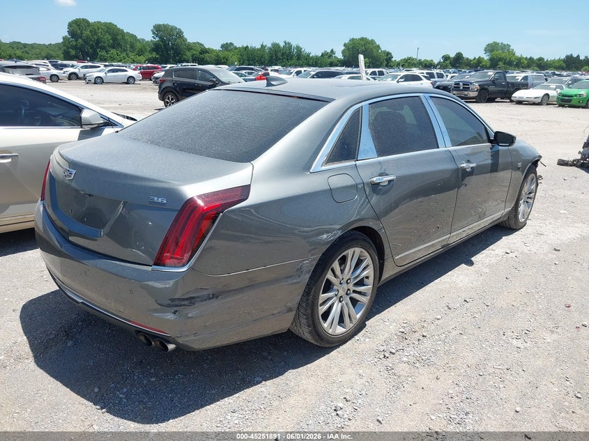 2017 Cadillac Ct6 VIN 1G6KD5RS7HU167218 IAAI salvage auction — RIGHT FRONT, Clear (Oklahoma), sold $7,200 on 2026-07-08 (photo 4)
