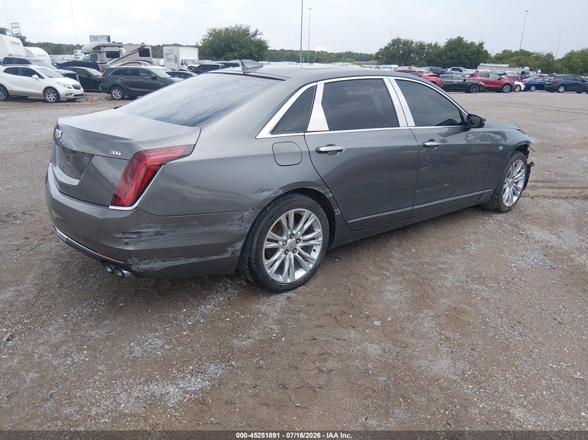 2017 Cadillac Ct6 VIN 1G6KD5RS7HU167218 IAAI salvage auction — RIGHT FRONT, Clear (Oklahoma), sold $7,200 on 2026-07-22 (photo 4)