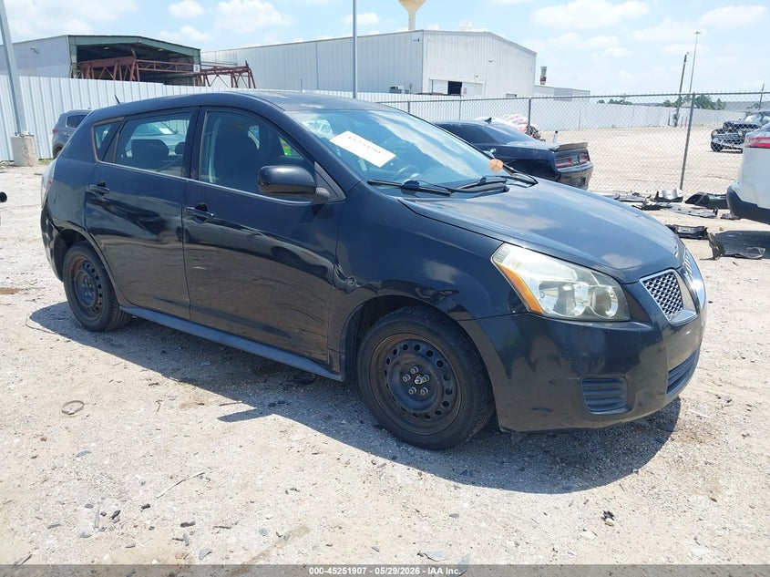 2010 Pontiac Vibe VIN 5Y2SP6E80AZ417976 IAAI salvage auction — SIDE, Salvage (Texas), sold $850 on 2026-07-12 (photo 1)