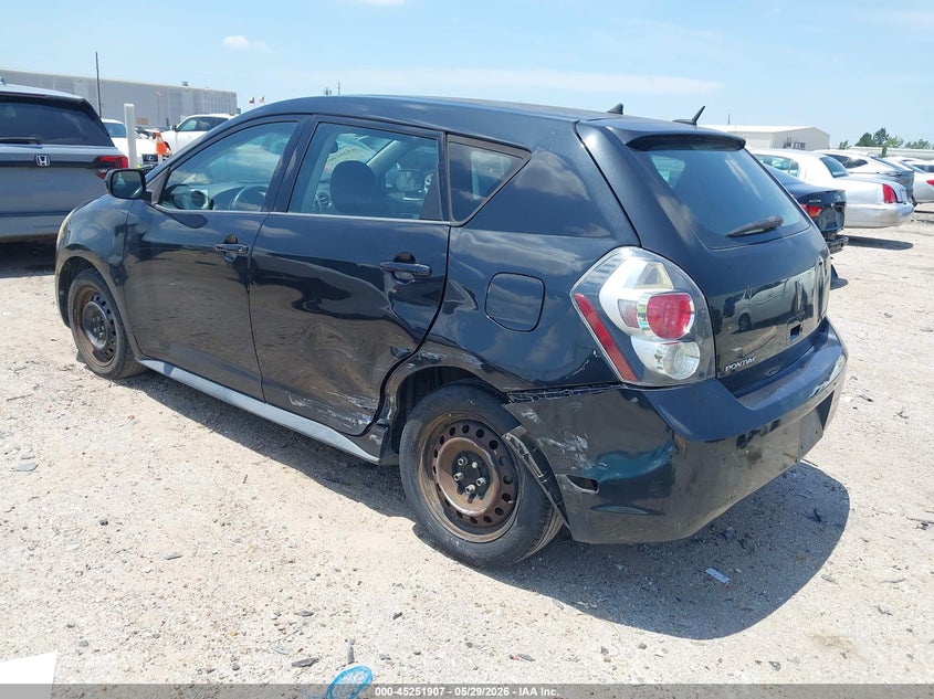 2010 Pontiac Vibe VIN 5Y2SP6E80AZ417976 IAAI salvage auction — SIDE, Salvage (Texas), sold $850 on 2026-07-12 (photo 3)