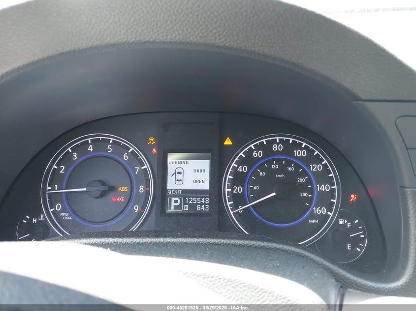 2012 Infiniti G VIN JN1CV6AP6CM620543 IAAI salvage auction — RIGHT SIDE, Salvage Title, sold $1,925 on 2026-07-23 (photo 7)