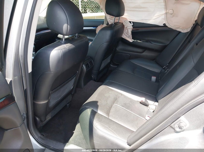 2012 Infiniti G VIN JN1CV6AP6CM620543 IAAI salvage auction — RIGHT SIDE, Salvage Title, sold $1,925 on 2026-07-23 (photo 8)