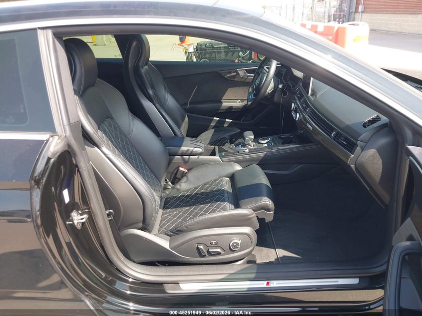 2018 Audi S5 VIN WAUP4AF57JA002929 IAAI salvage auction — RIGHT REAR, Original (Texas), sold $15,100 on 2026-07-15 (photo 5)