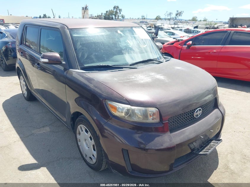 2010 Scion Xb VIN JTLZE4FE0A1108024 IAAI salvage auction — LEFT SIDE, Salvage (California), sold $2,200 on 2026-07-08 (photo 1)