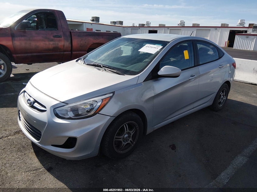 2015 Hyundai Accent VIN KMHCT4AE7FU880486 IAAI salvage auction — NORMAL WEAR, Clear (Utah), sold $500 on 2026-07-17 (photo 2)
