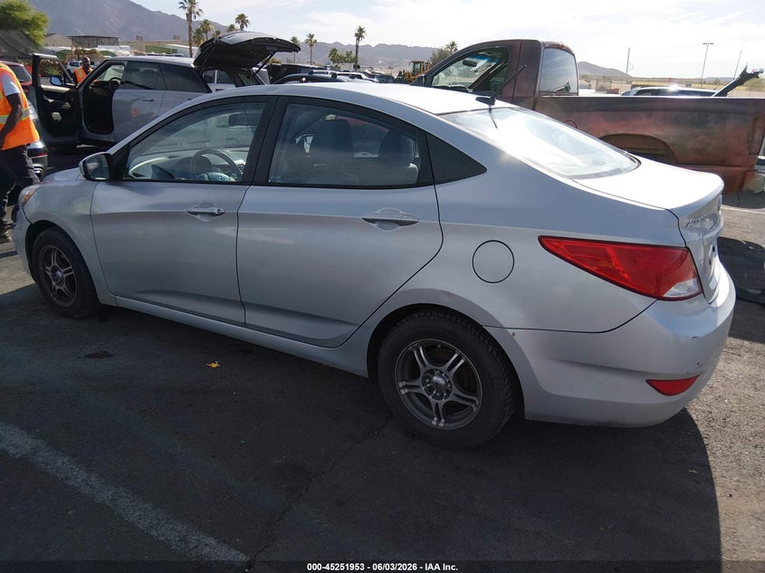 2015 Hyundai Accent VIN KMHCT4AE7FU880486 IAAI salvage auction — NORMAL WEAR, Clear (Utah), sold $500 on 2026-07-17 (photo 3)