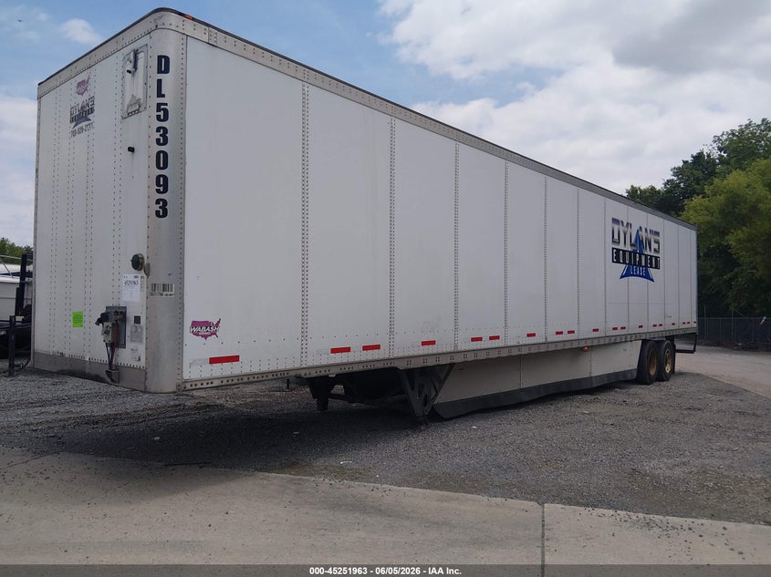2018 Wabash national corp 53' semi trailer VIN 1JJV532D4JL049766 IAAI salvage auction — SIDE, Salvage (Illinois), sold $7,750 on 2026-07-15 (photo 2)